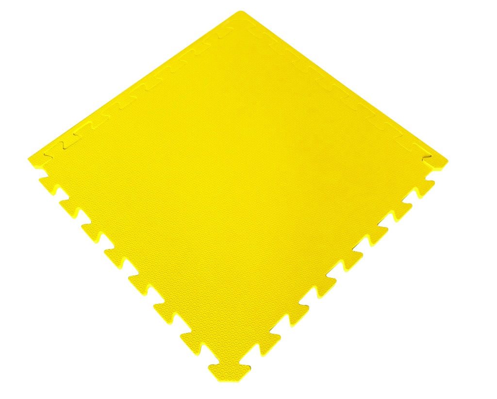 EVA FLOOR MAT 1000 x 1000 x 10mmH YELLOW