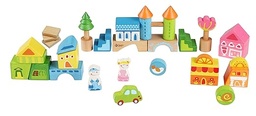 [4032-1029-OLD] Wooden Bricks - City
