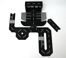 [9292-0001-OLD] City Set Flexible Road Tracks
