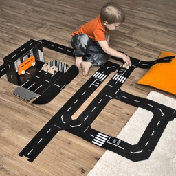 [9292-0002-OLD] Metropolis Set Flexible Road Tracks