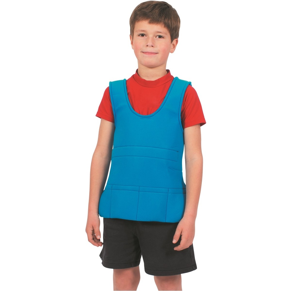 WEIGHTED VEST X SMALL 0.9KG RED