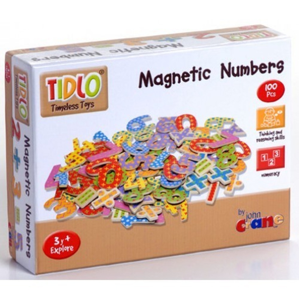 MAGNETIC NUMBER SET 100pcs