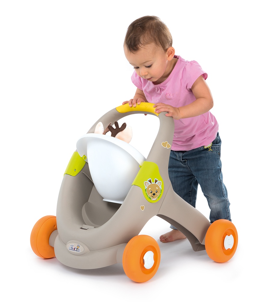 MINIKISS 3 IN 1 ANIMAL BABY WALKER