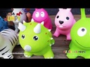 Jumpy Triceratops Green
