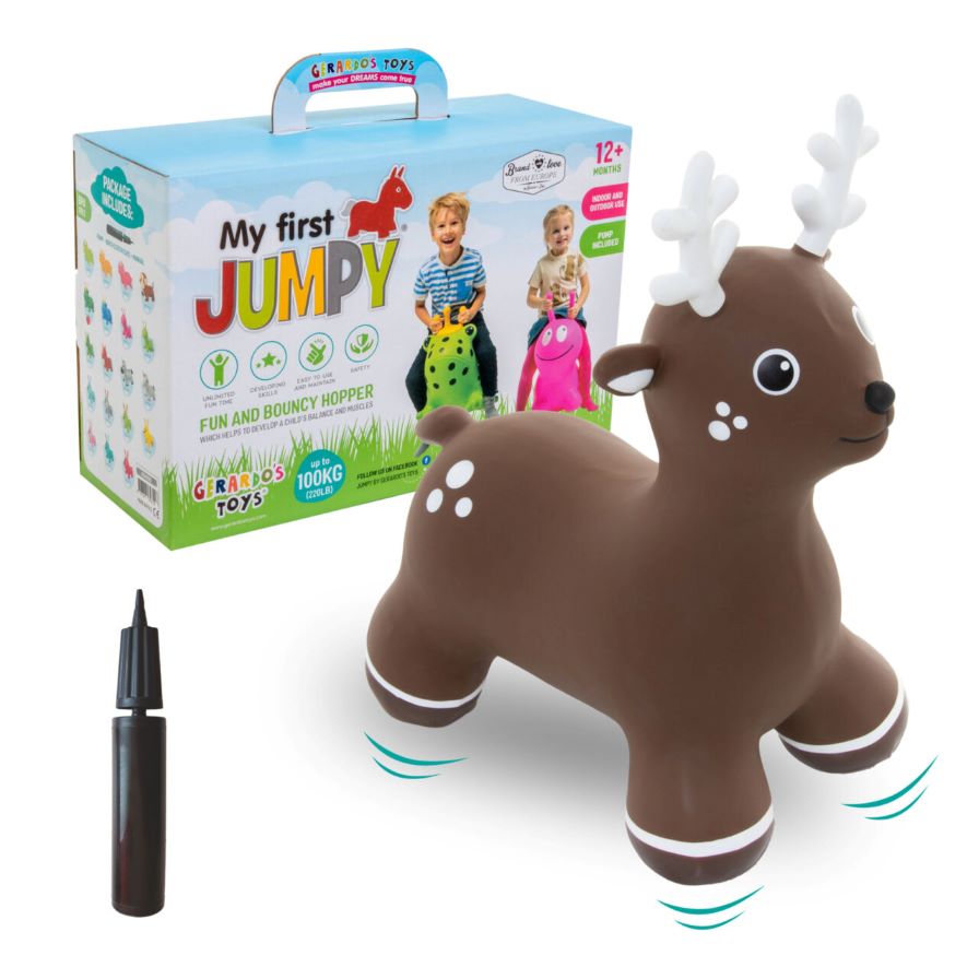 Jumpy Deer Brown