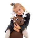 Jumpy Deer Brown
