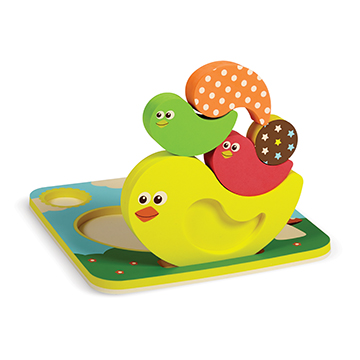 3D Chicken Foam Puzzle 1