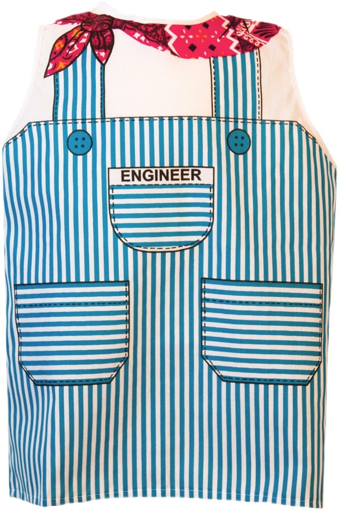 CHILDREN'S DRESS UP CAREER TABARD - ENGINEER