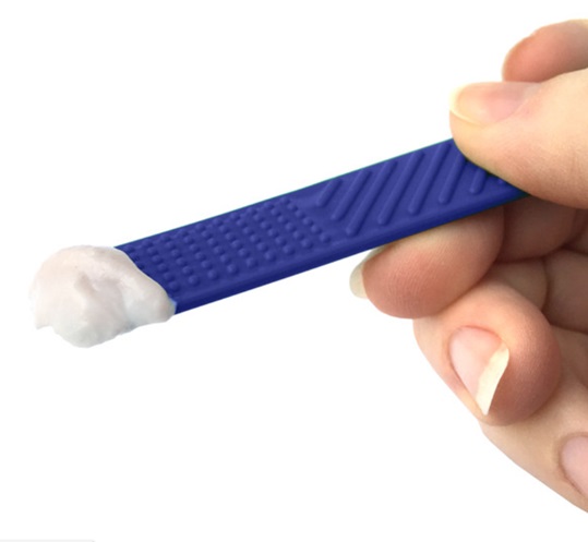 FLAT TEXTURED SPOONS FOR FEEDING THERAPY