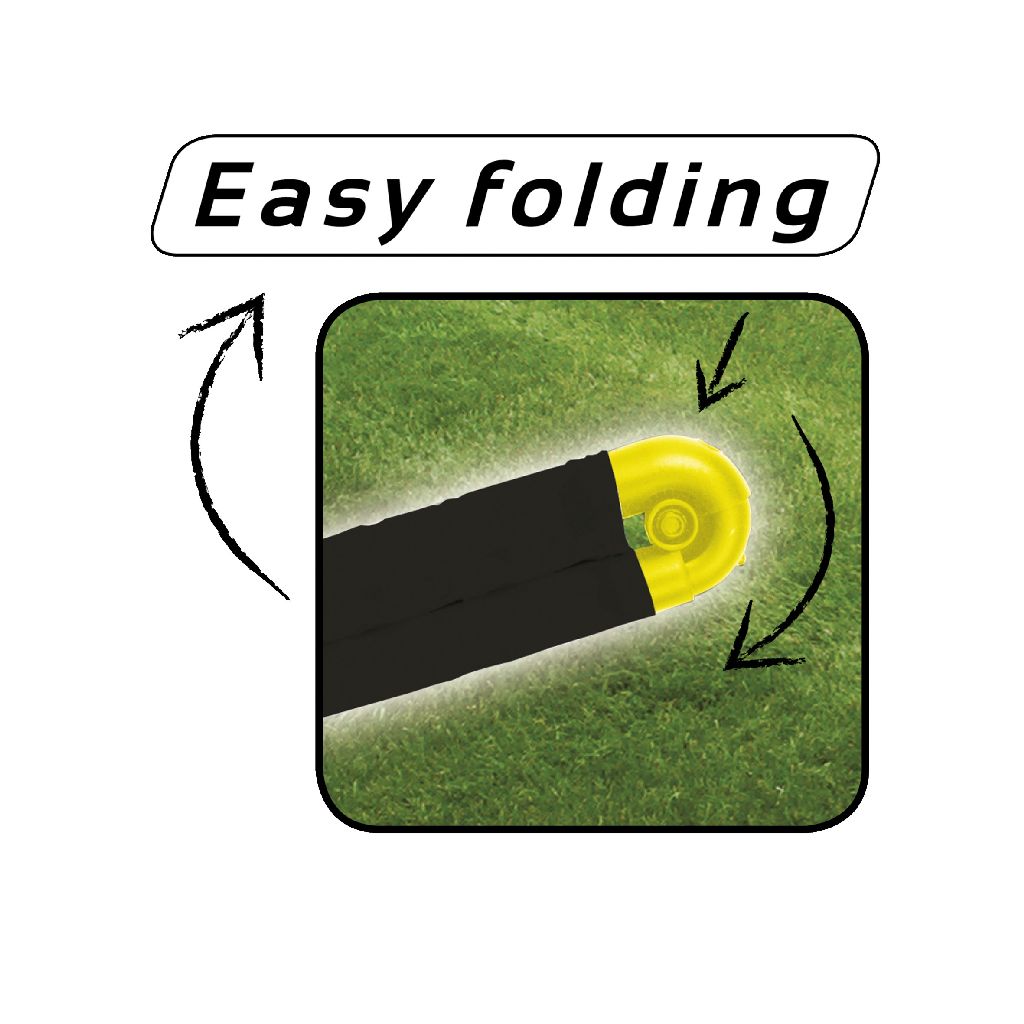 FOLDABLE PLASTIC GOAL 90x59x61cm