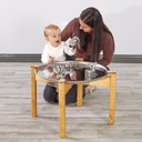 MIRRORED, MAGNETIC SENSORY CIRCLE