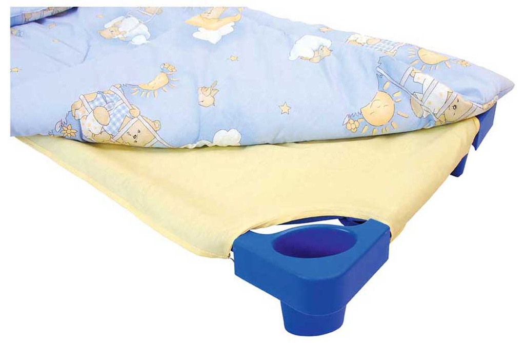 Pre-school sleeping cot BLUE