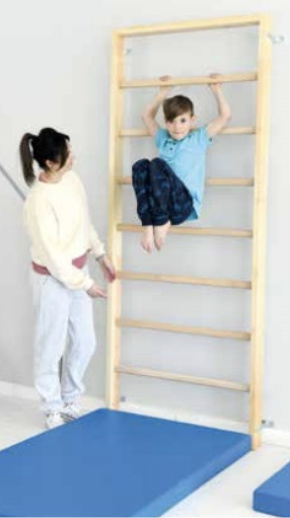 Wooden Ladder with 7 rungs