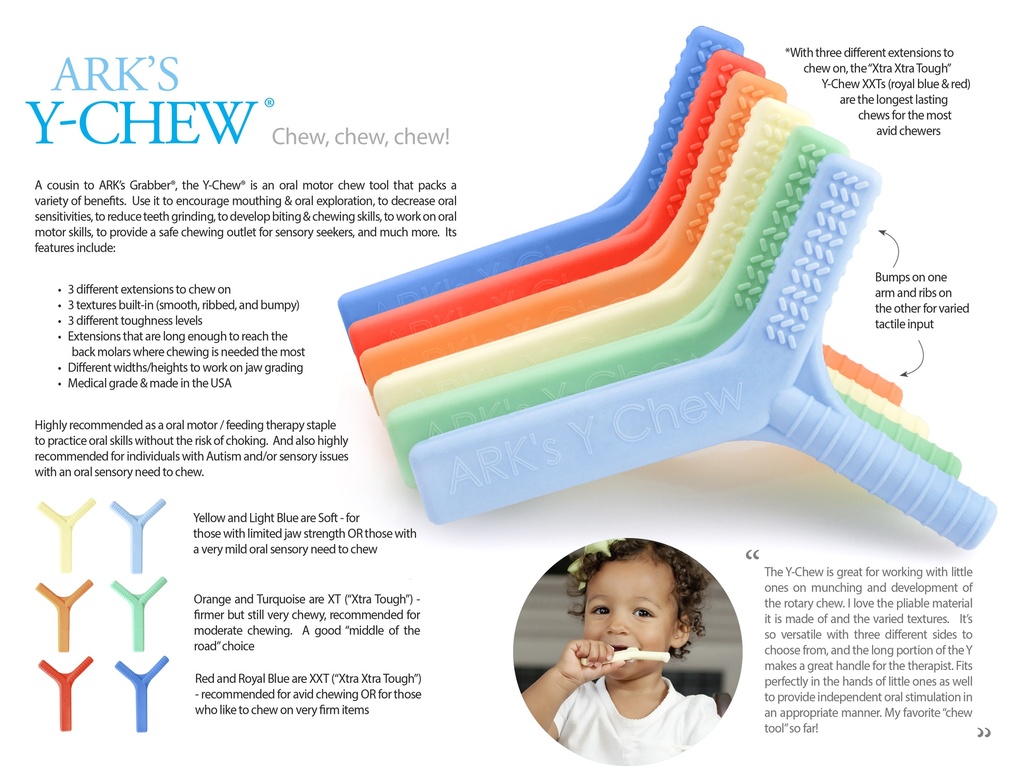 Y-Chew Oral Motor Yellow