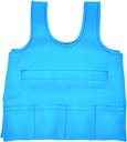 WEIGHTED VEST SMALL 1.4KG BLUE