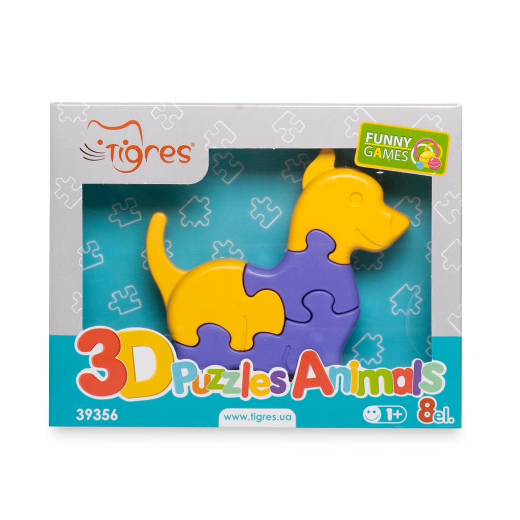 3D puzzles "Animals"
