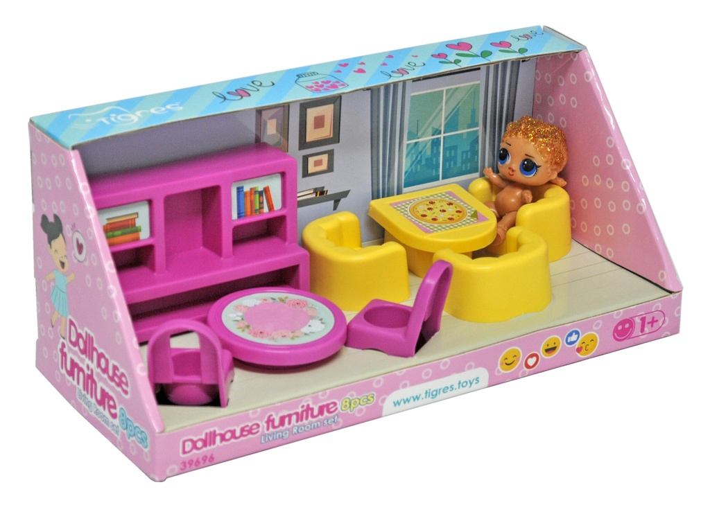 doll house furniture living room