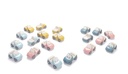 TINY BIO FUNCARS SET X 20PCS 6+ MONTHS