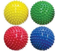 SMALL SENSORY SEE ME BALL (10 CM) -SET OF 4-IN CB