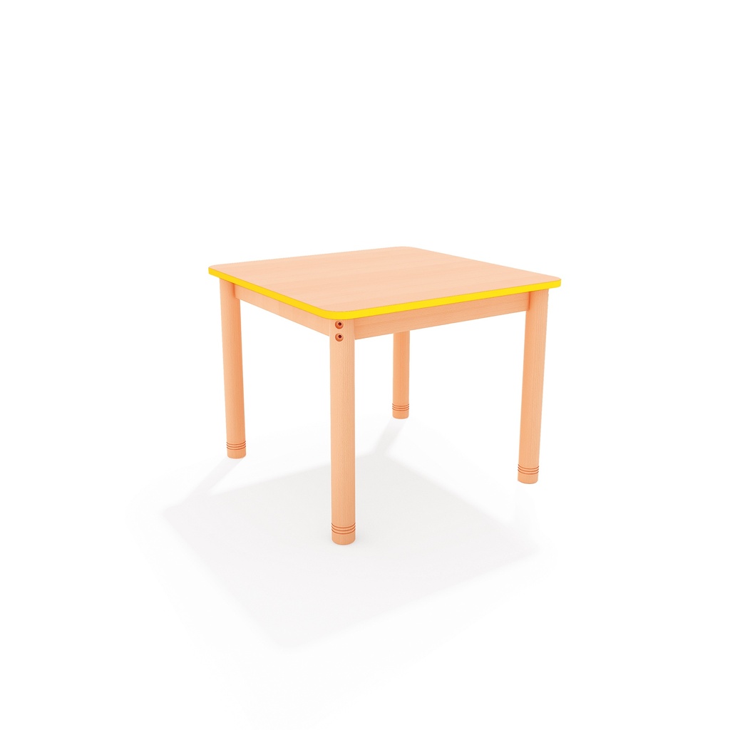 SQUARE TABLE TOP MULTIPLEX EDGE WITH LEGS