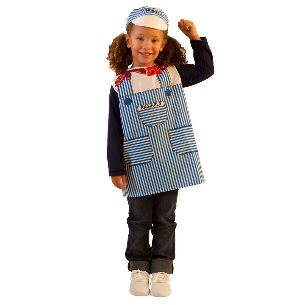 CHILDREN'S DRESS UP CAREER TABARD - ENGINEER