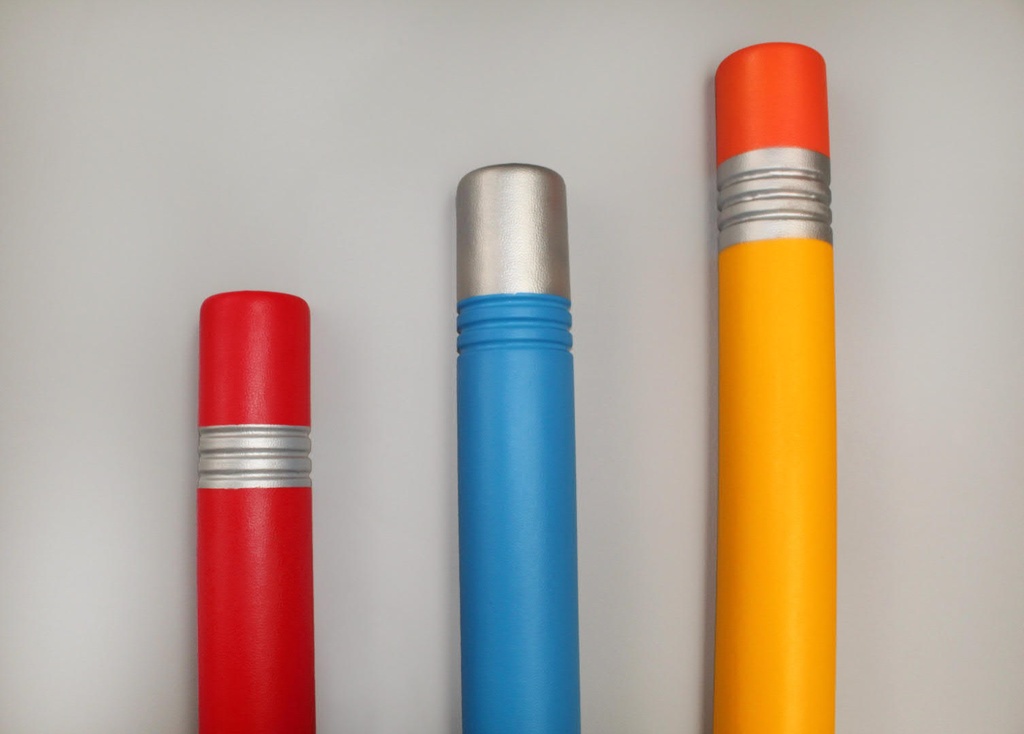 Corner Wall Guard Deluxe Pencil - RED