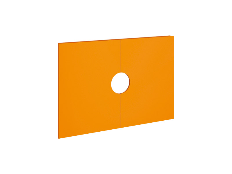 DOORS FOR ADD ON 49.5 x 69 PAIR ORANGE