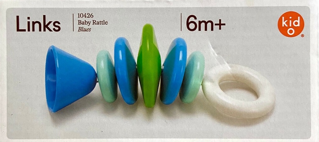 LINKS RATTLE BLUE