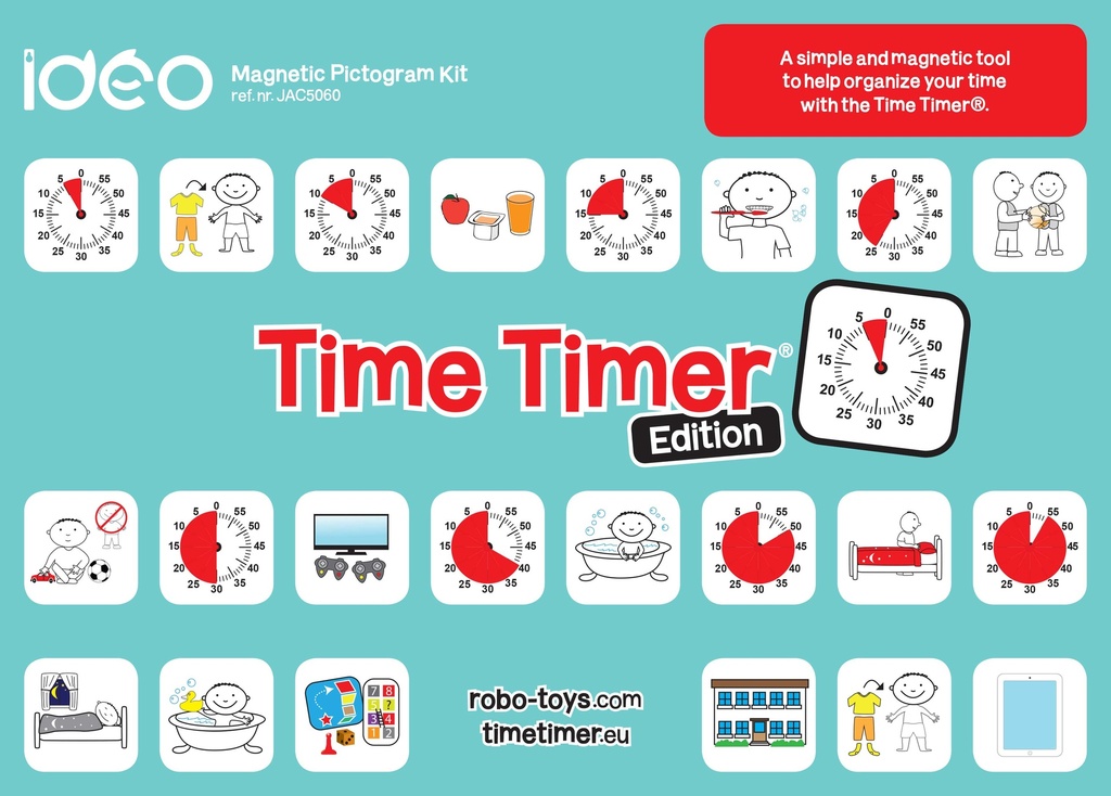 MAG PICTOGRAM KIT TIME TIMER EDITION