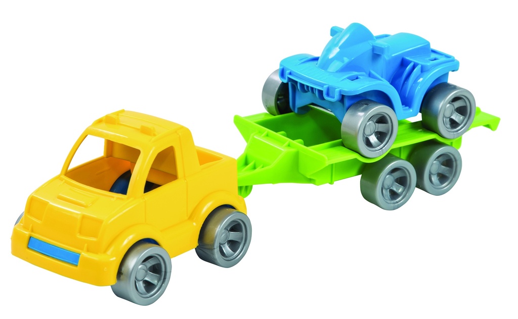Pickup car and quad bike (39543)