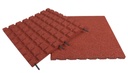 SAFETY MAT HALF 50X25X3CM RED