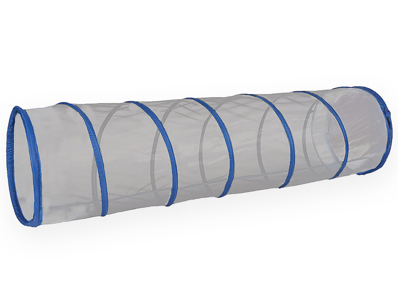 Transparent play tunnel