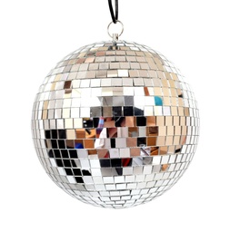 [4036-1046-OLD] DISCO BALL MIRROR 8inch NOT MOTORISED