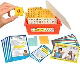 [4047-1007-OLD] Wordphun Upper & Lower Case Letters with Pictures: Spark Language Exploration!