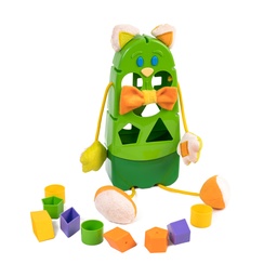 [4068-1000] Educational shape sorter "Cat"