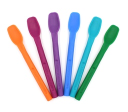 [4002-1014] FLAT TEXTURED SPOONS FOR FEEDING THERAPY