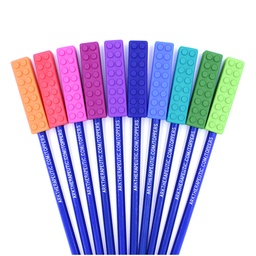 [4002-1026] REDBrick Stick Chewable Pencil Topper