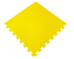 [4008-1094] EVA FLOOR MAT 1000 x 1000 x 10mmH DARK YELLOW